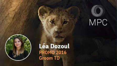 ISART Alumni Lea Dozoul Groom TD Promo 2016